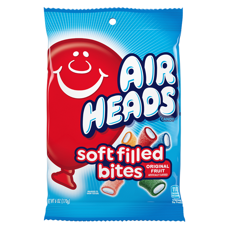 Airheads Original Fruit Soft Filled Bites 6oz