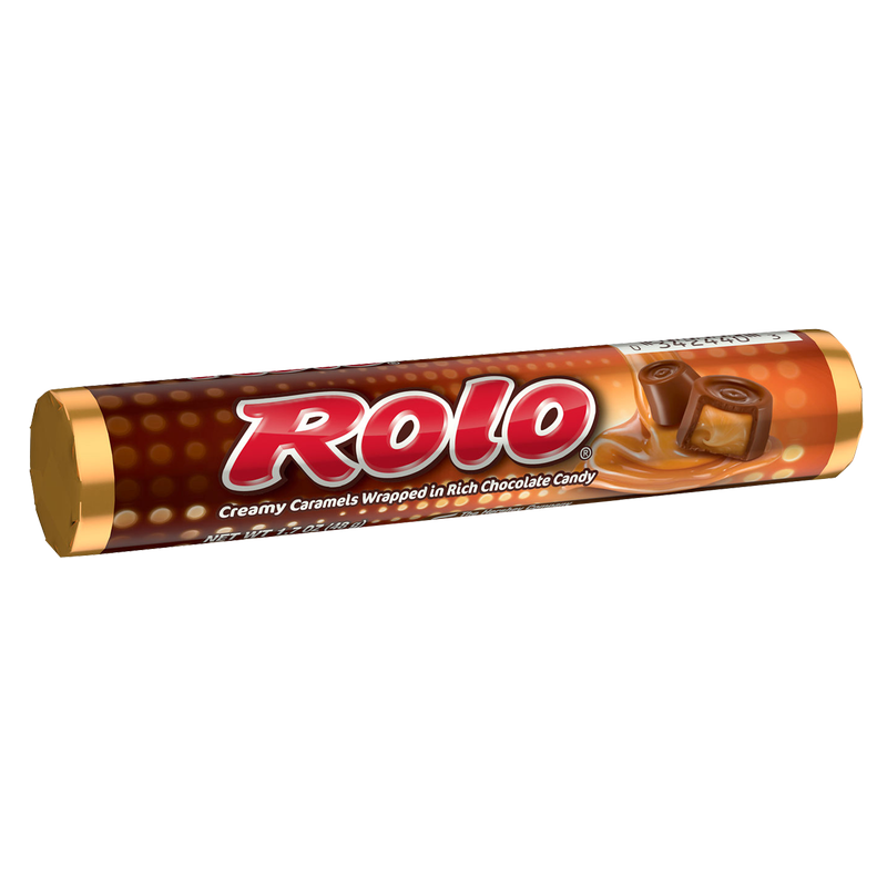 Rolo Creamy Caramel Chocolate Candy Roll 1.7oz