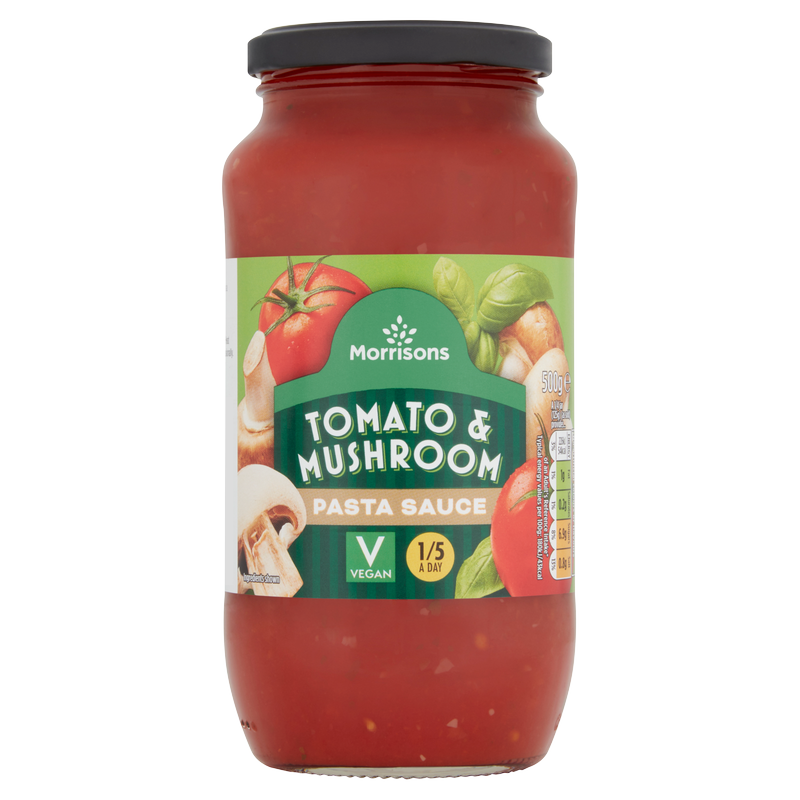 Morrisons Tomato and Mushroom Pasta Sauce, 500g