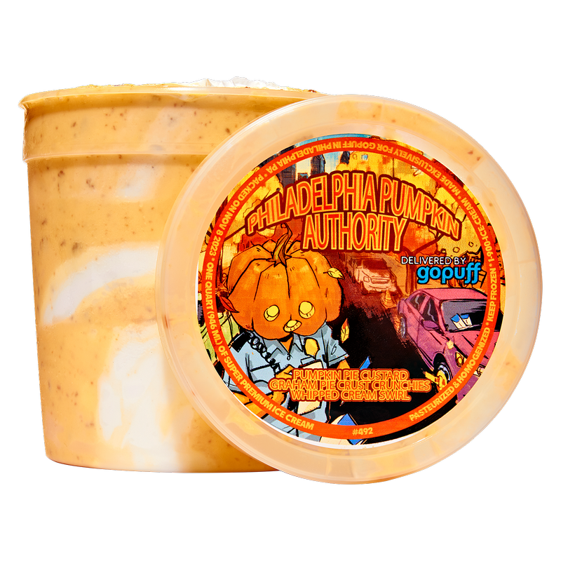 1-900 Philadelphia Pumpkin Authority Ice Cream XL Quart