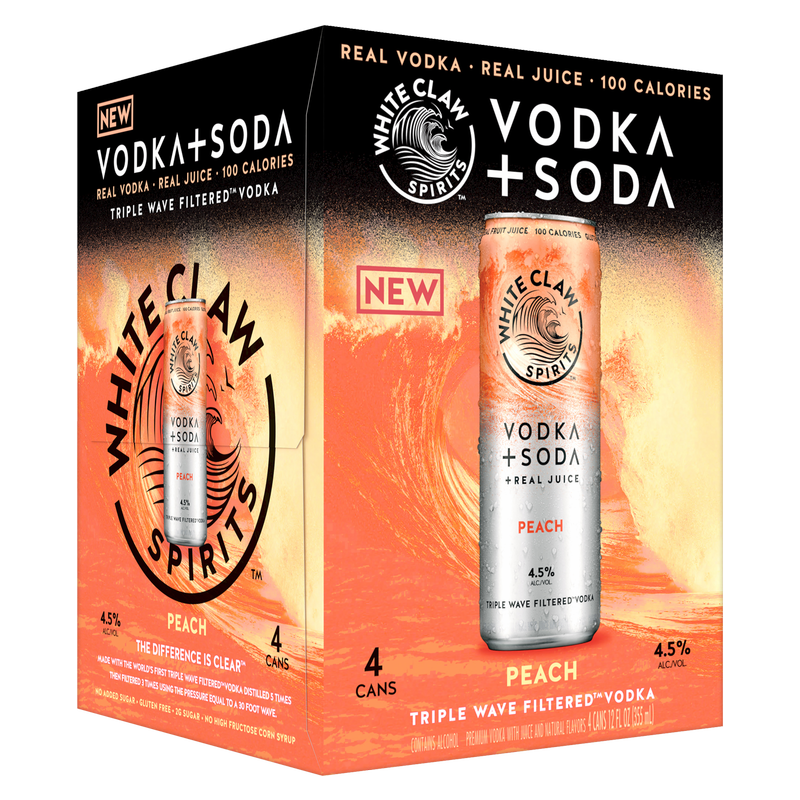Sunny D Vodka Seltzer 4pk 12 oz Cans - Applejack