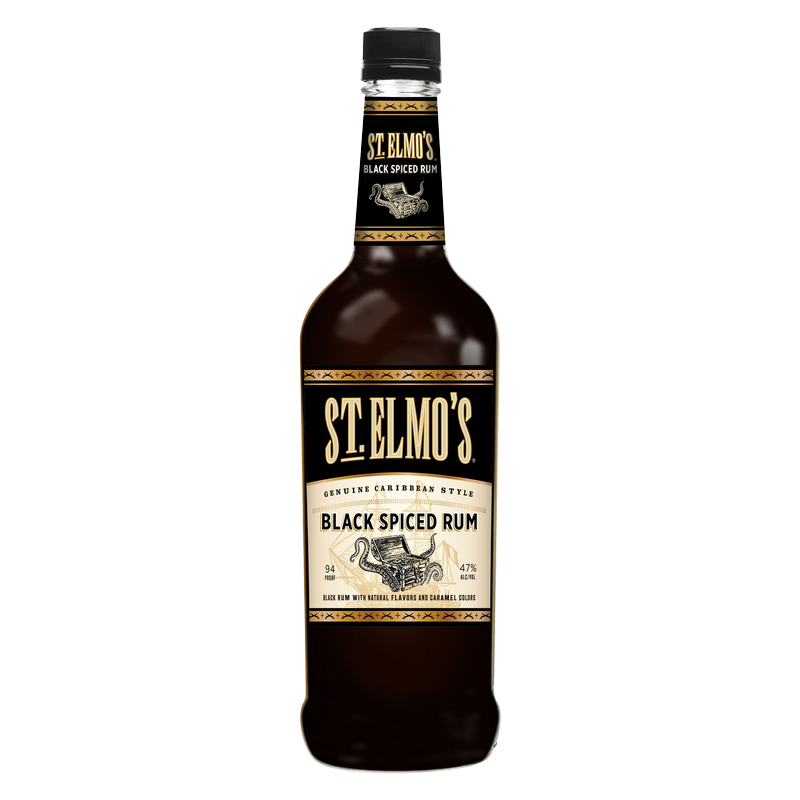 St. Elmo Black Spiced Rum (750 ML)