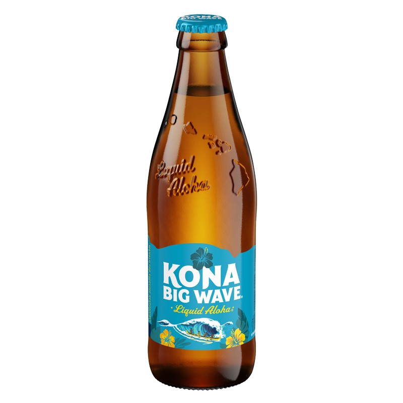 Kona Big Wave Premium Beer 6pk 12oz Bottles 4.4% ABV
