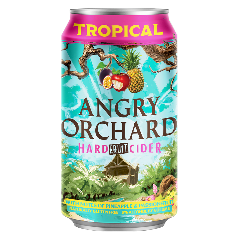 Angry Orchard Tropical Hard Cider 6pk 12oz Cans Alcohol fast delivery