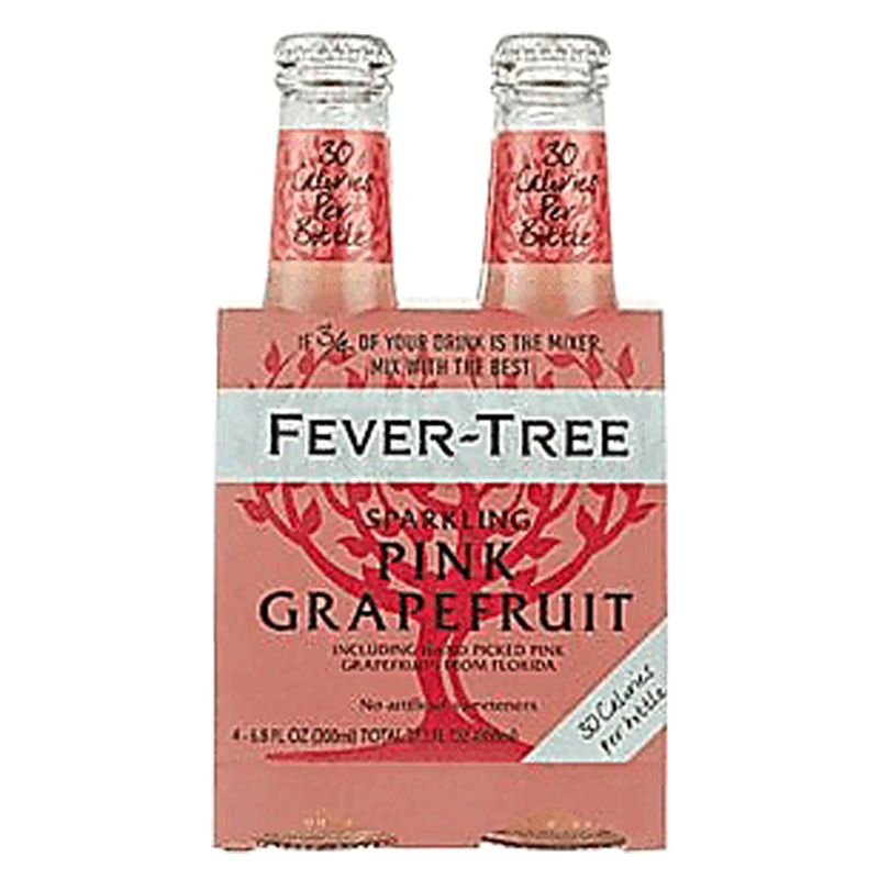 Fever-Tree Pink Grapefruit Soda 4pk 200ml Btl