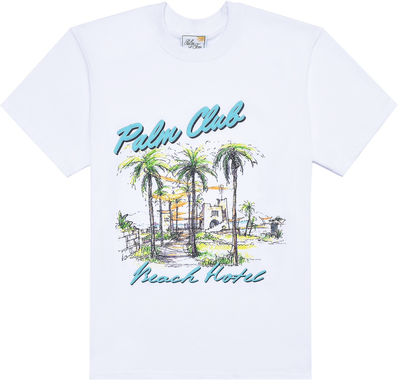 X-Large Palm Club Beach House T-Shirt