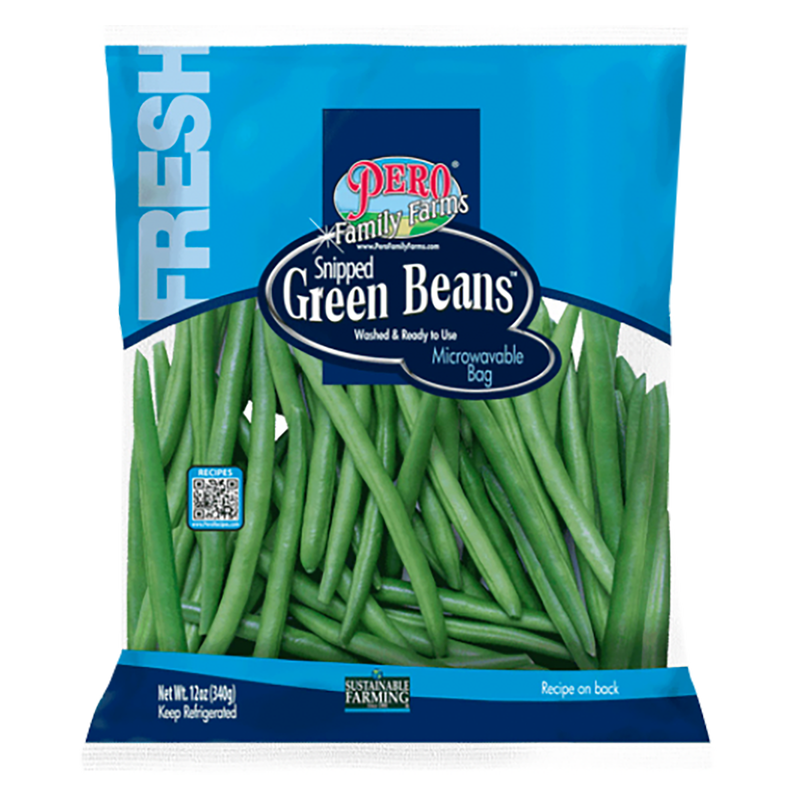 Green Beans 12oz Pero Family Farms Washed and Snipped