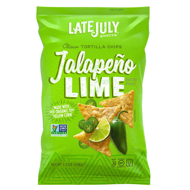 Late July Original Clasico Jalapeno Lime Tortilla Chips 5.5oz
