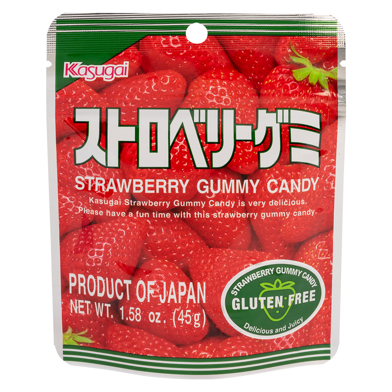 Kasugai Strawberry Gummy 1.58oz