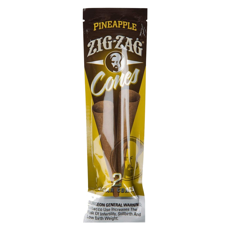 Zig Zag Pineapple Cones 2ct