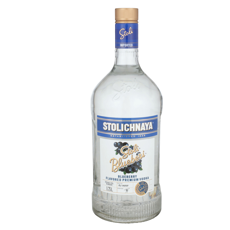 Stoli Blueberi Vodka 1.75L (75 Proof)