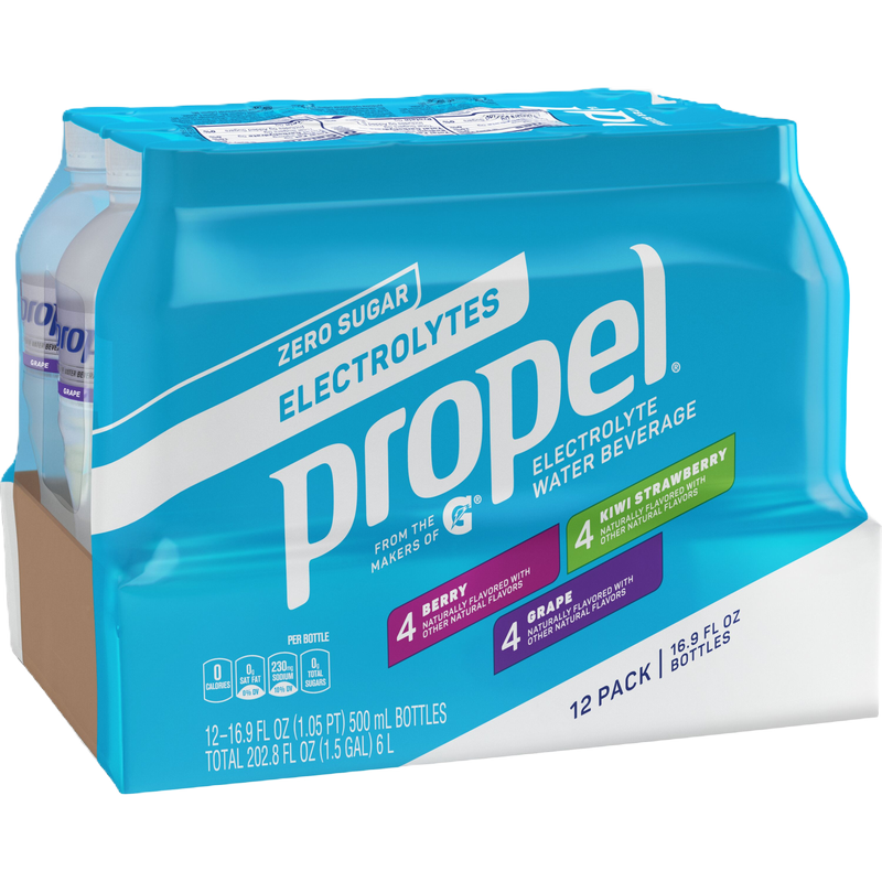 Propel Electrolyte Water Beverage Variety 16.9 Fl Oz 12 Count