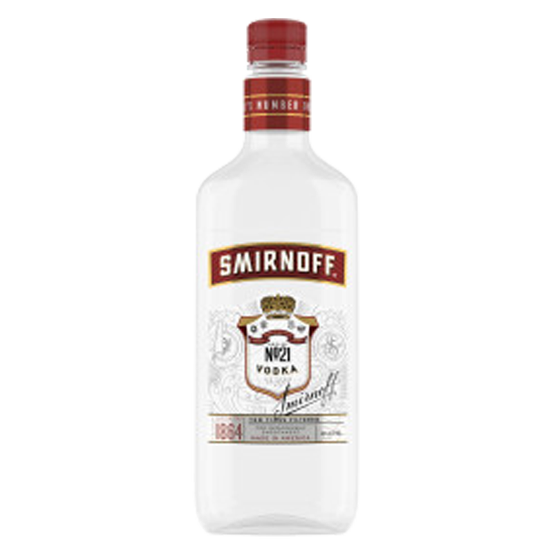Smirnoff Vodka Plastic 750ml (80 Proof)