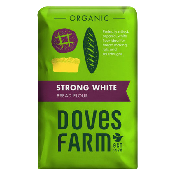 Doves Farm Organic Strong White Bread Flour, 1.5kg