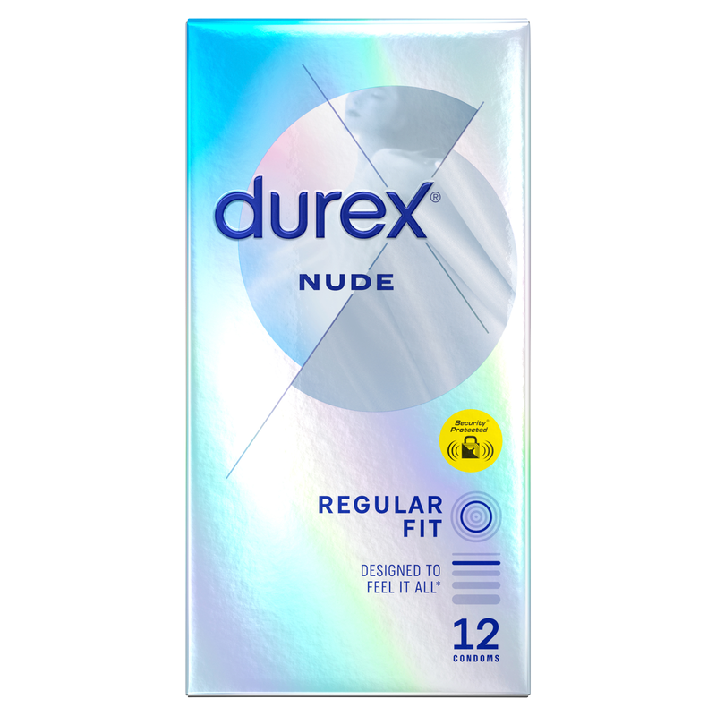 Durex Nude Regular Fit, 12pcs