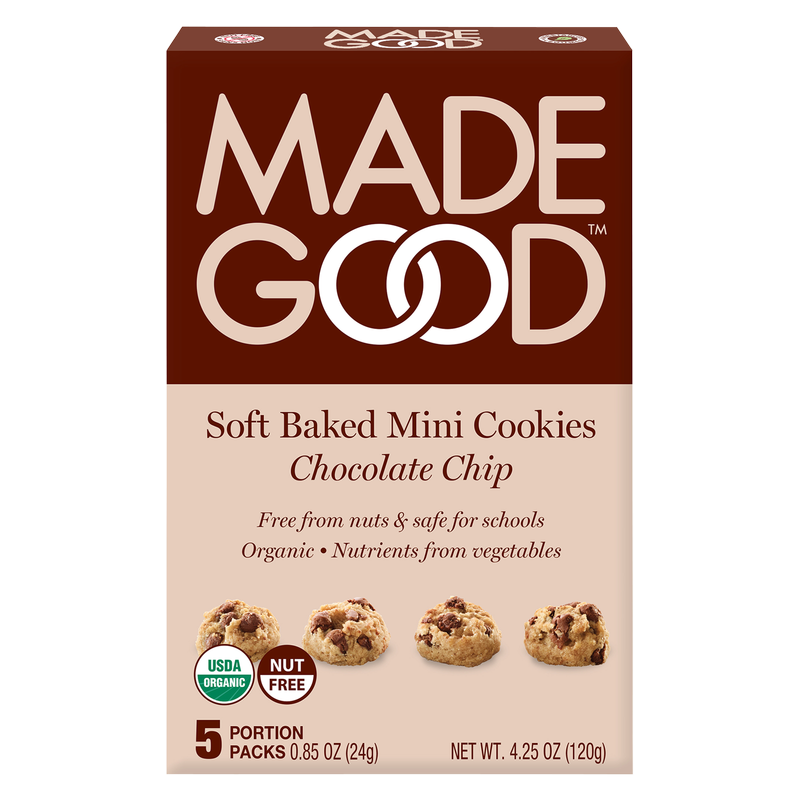 Made Good Organic Chocolate Chip Soft Baked Minis Cookies 4.25oz