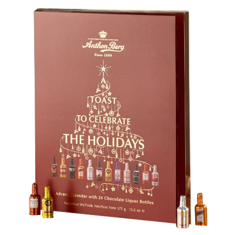 Anthon Berg Chocolate Liquor Bottles Advent Calendar  (13.2 OZ)