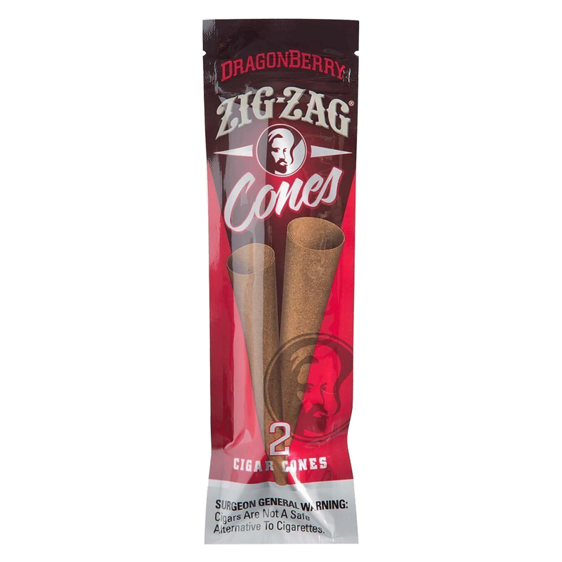 Zig Zag Dragonberry Cones 2ct