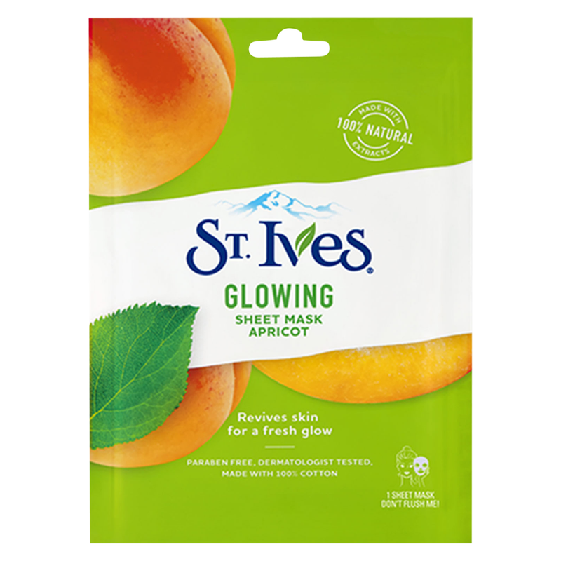 St. Ives Glowing Apricot Sheet Mask