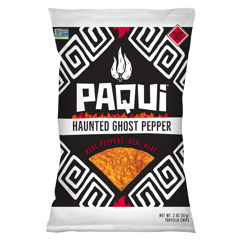 Paqui Haunted Ghost Pepper Tortilla Chips 2oz