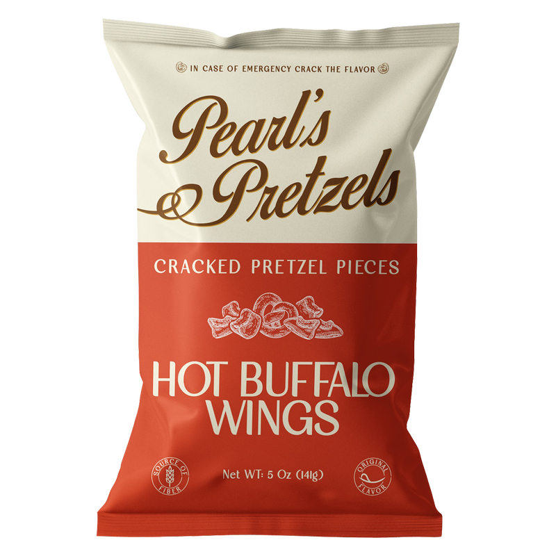 Pearl's Pretzels Hot Buffalo Wings Pretzel Pieces 5oz