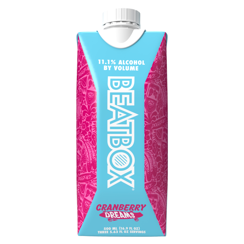 BeatBox Cranberry Dreams 500ml 11.1% ABV Party Punch