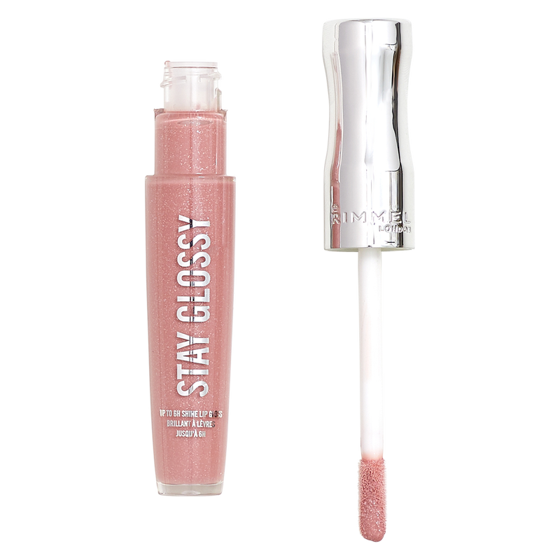 Rimmel Stay Glossy 6 Hour Lip Gloss Blushing Belgraves 0.18oz Bath