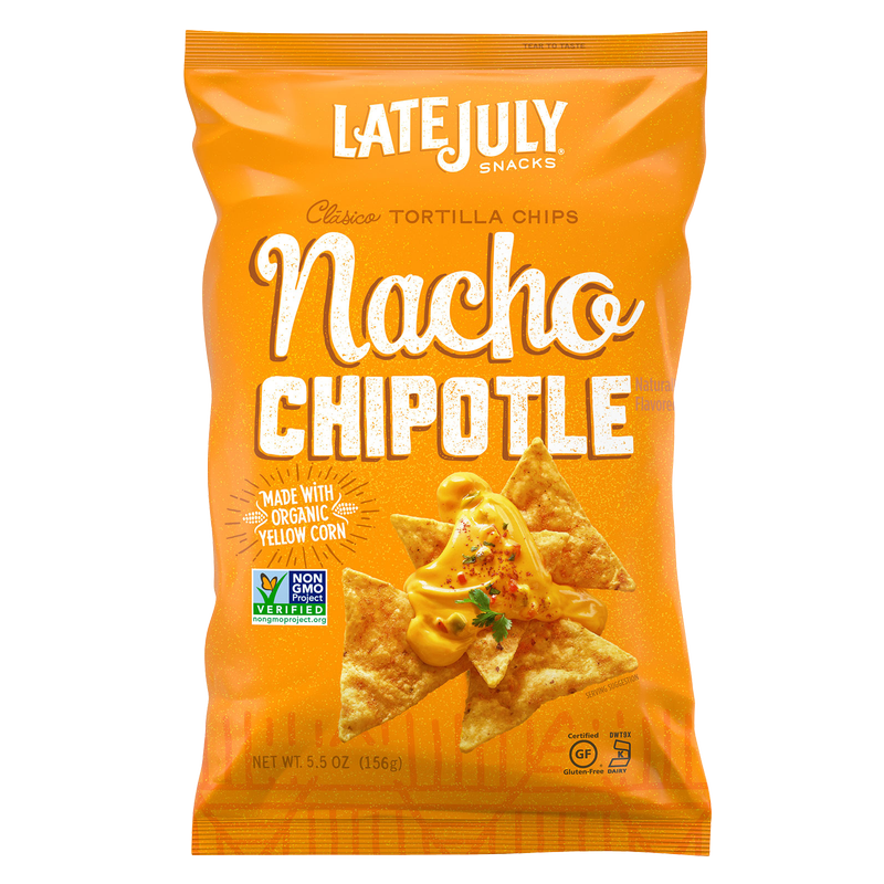 Late July Clasico Nacho Chipotle Tortilla Chips 5.5oz