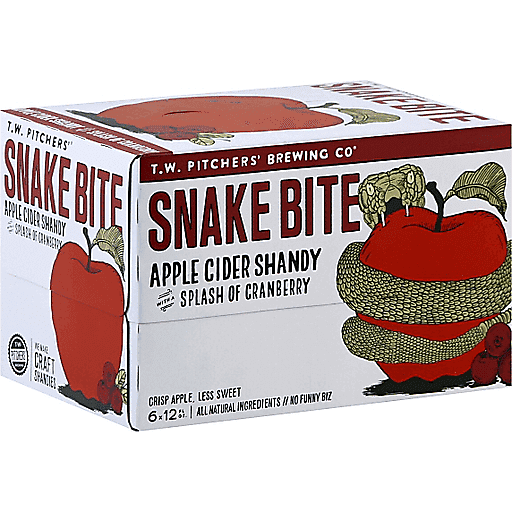 Two Pitchers Brewing Snake Bite 6pk 12oz Can