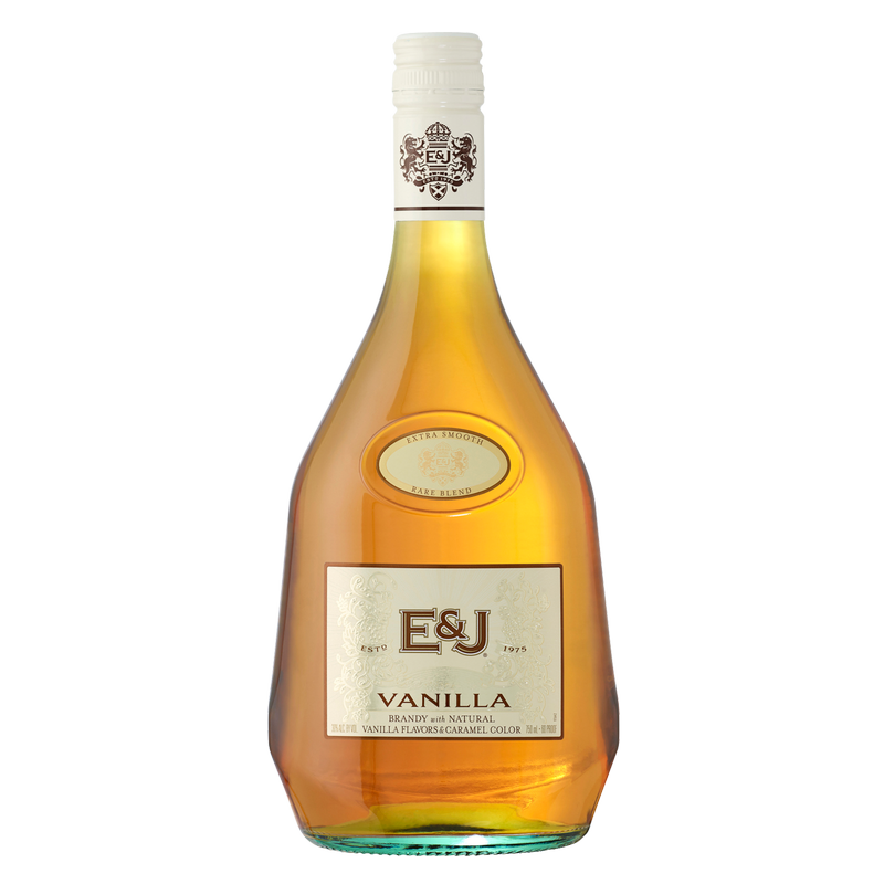 E&J Vanilla Brandy 750ml Alcohol fast delivery by App or Online