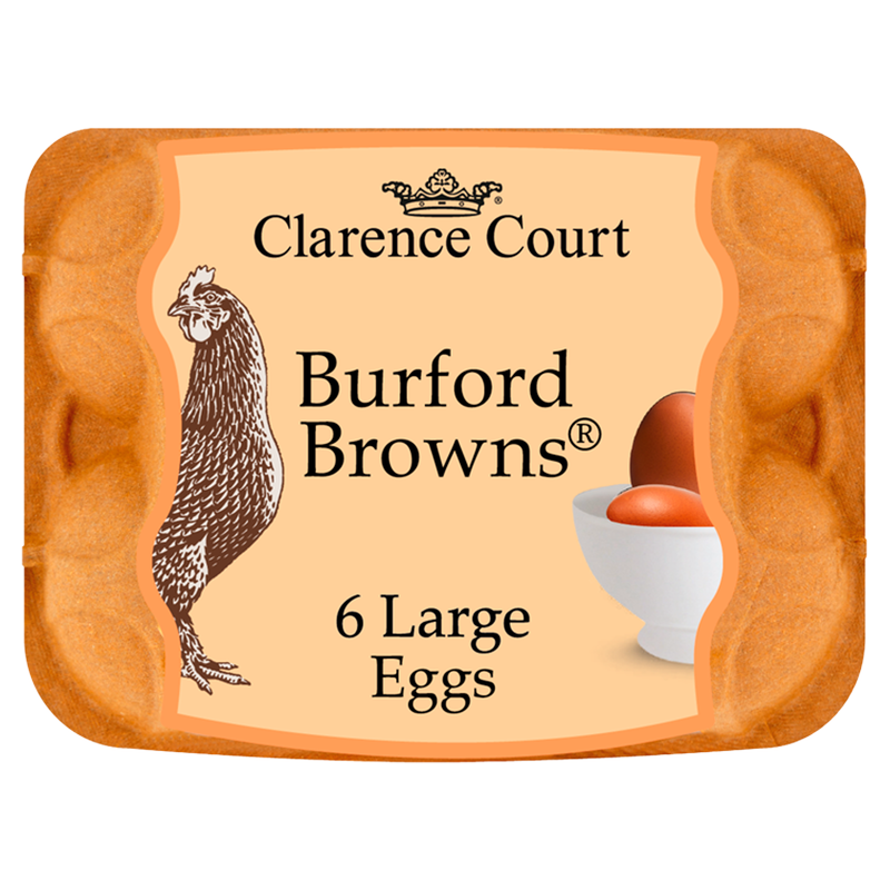 Clarence Court Burford Brown Eggs Large, 6pcs