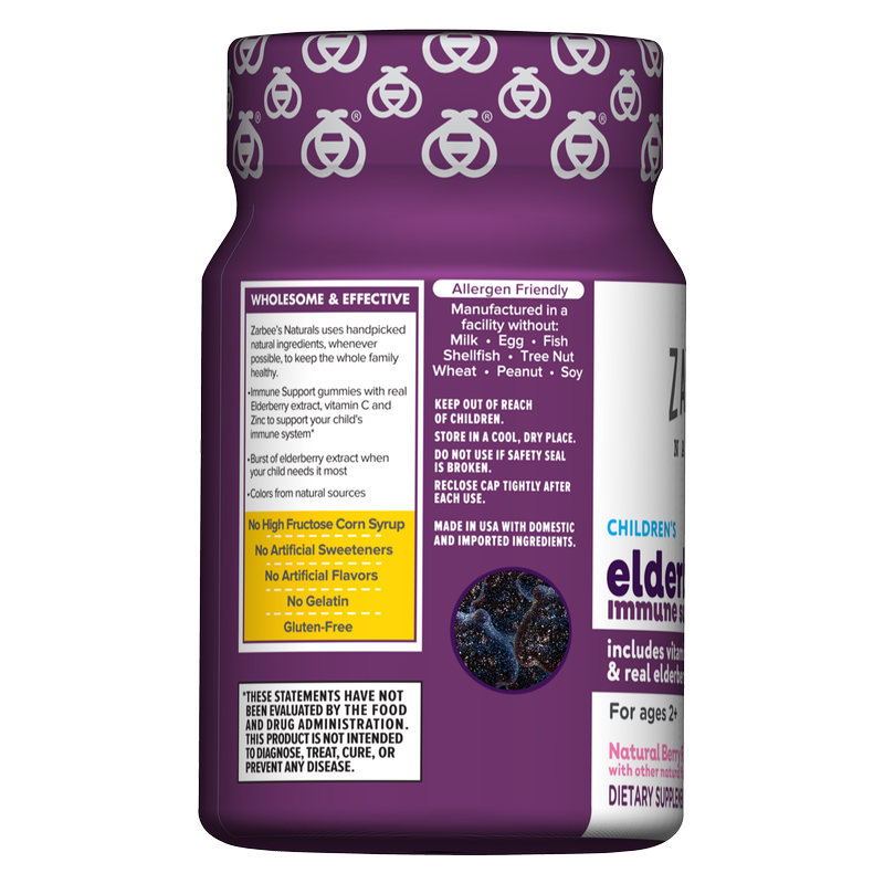 Zarbee's Children's Elderberry Immune Support Gummies 21ct Health