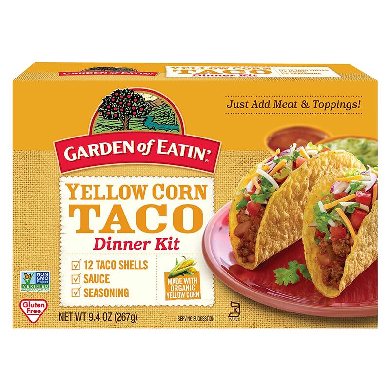 Garden of Eatin' Yellow Corn Taco Kit