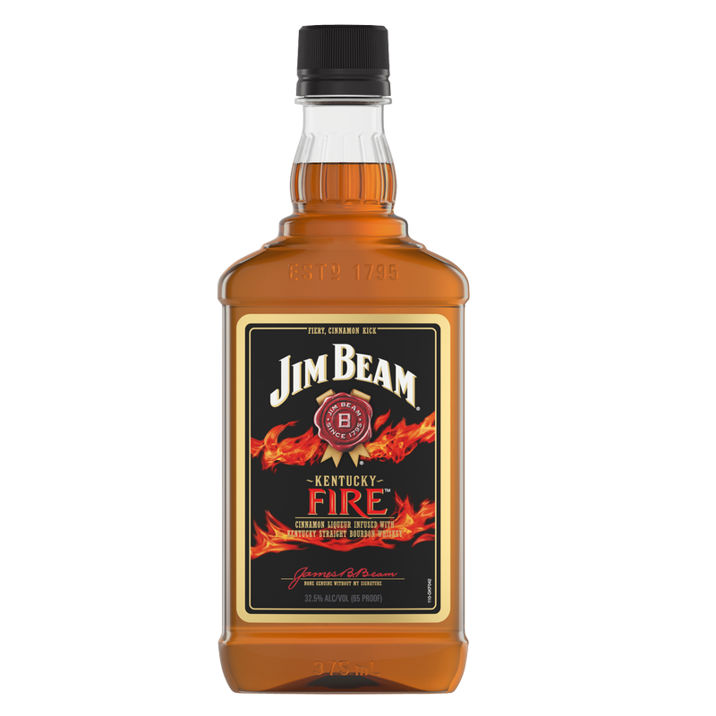 Jim Beam Kentucky Fire 375ml (70 proof)