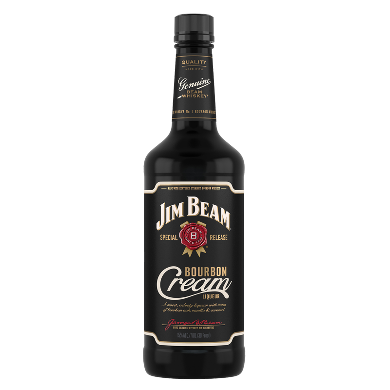 Jim Beam Bourbon Cream Liqueur 750ml Alcohol fast delivery by App or