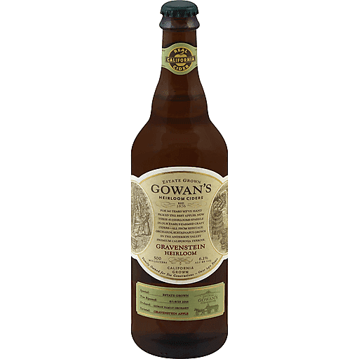 Gowan's Heirloom Gravenstein Cider 500ml