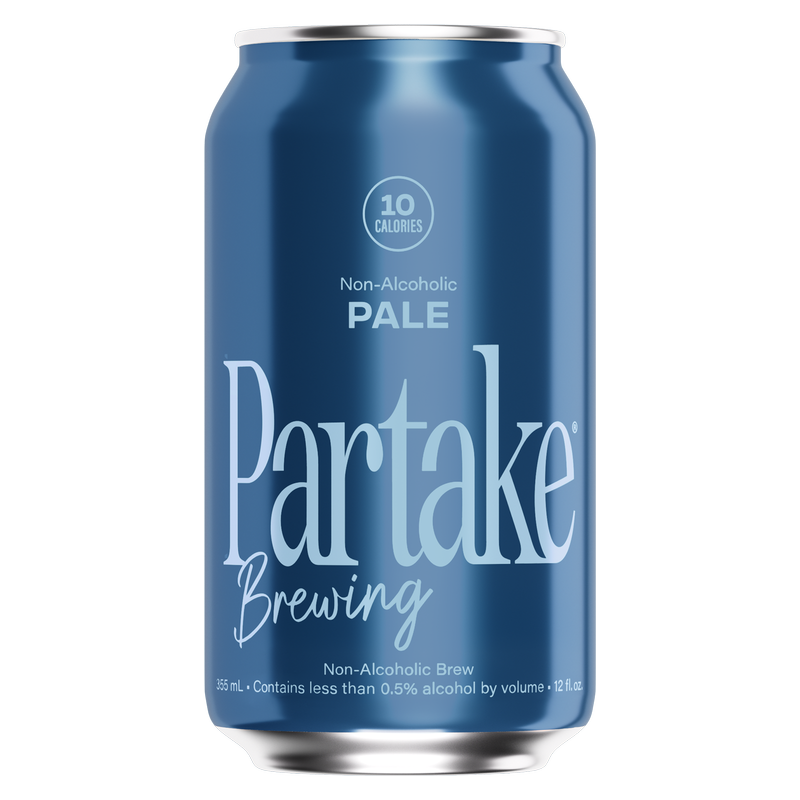 Partake Brewing Pale Ale NonAlcoholic 6pk 12oz Can 0.5 ABV Alcohol
