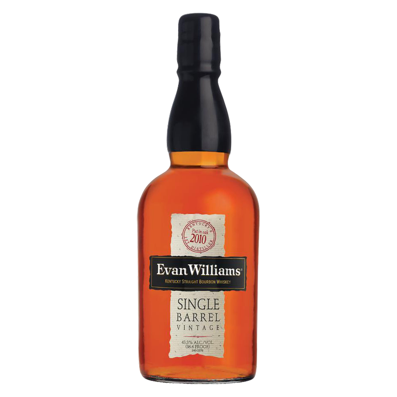 Evan Williams Single Barrel Whiskey 750ml (86 Proof)