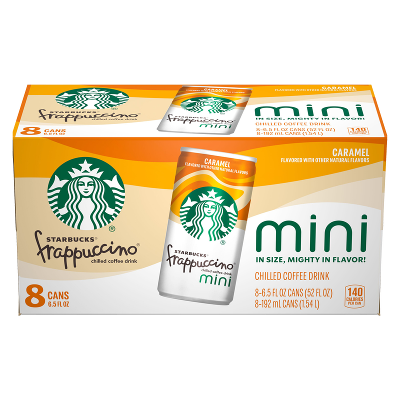 Starbucks Frappuccino Coffee Drink, Caramel, 13.7 fl oz Bottles (12 Pack)