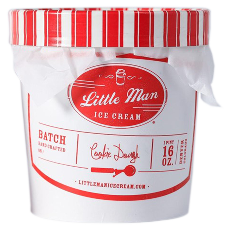 Little Man Ice Cream Salted Cookie Dough Pint