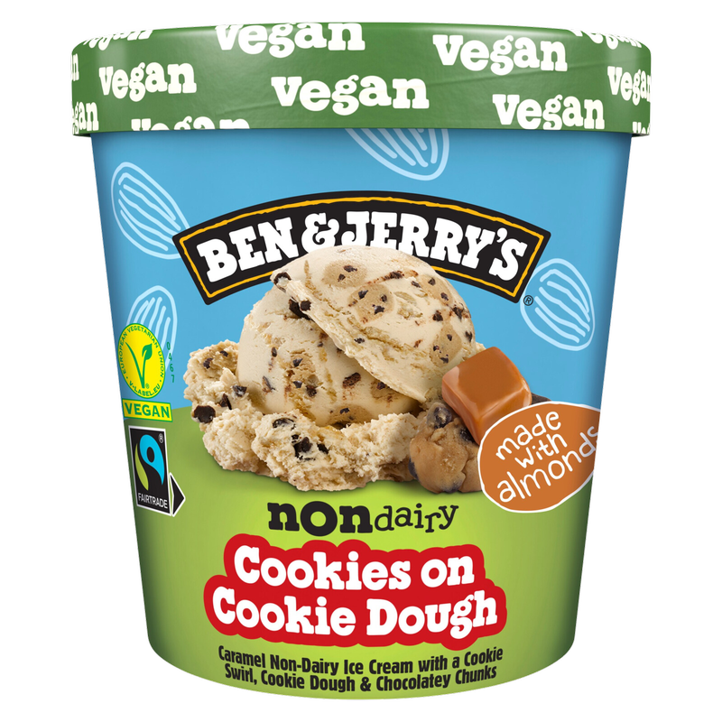 Ben & Jerry's Non Dairy Cookies on Cookie Dough, 465ml