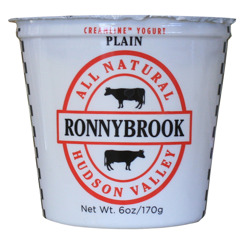 Ronnybrook Plain Yogurt 6oz