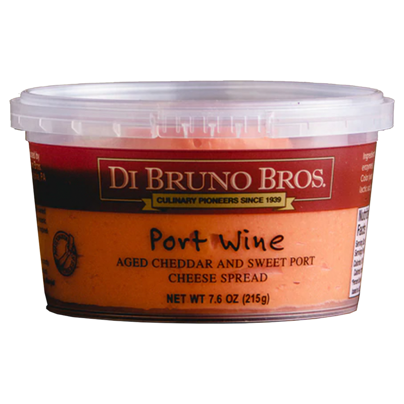 Port Wine Cheddar Cheese Spread - Di Bruno Bros. - 7.6oz