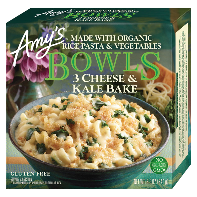 Amy's Kitchen Three Cheese Kale Bake Bowl 8.5oz