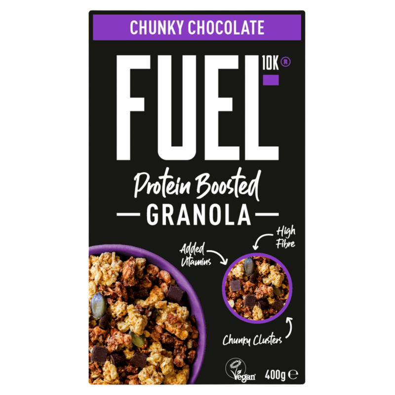 FUEL10K Protein Boosted Chunky Chocolate Granola, 400g