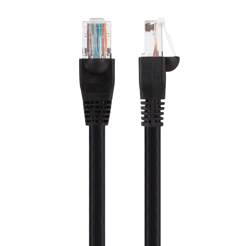 Maplin RJ45 Ethernet Network Cable Black, 3m, 1pcs