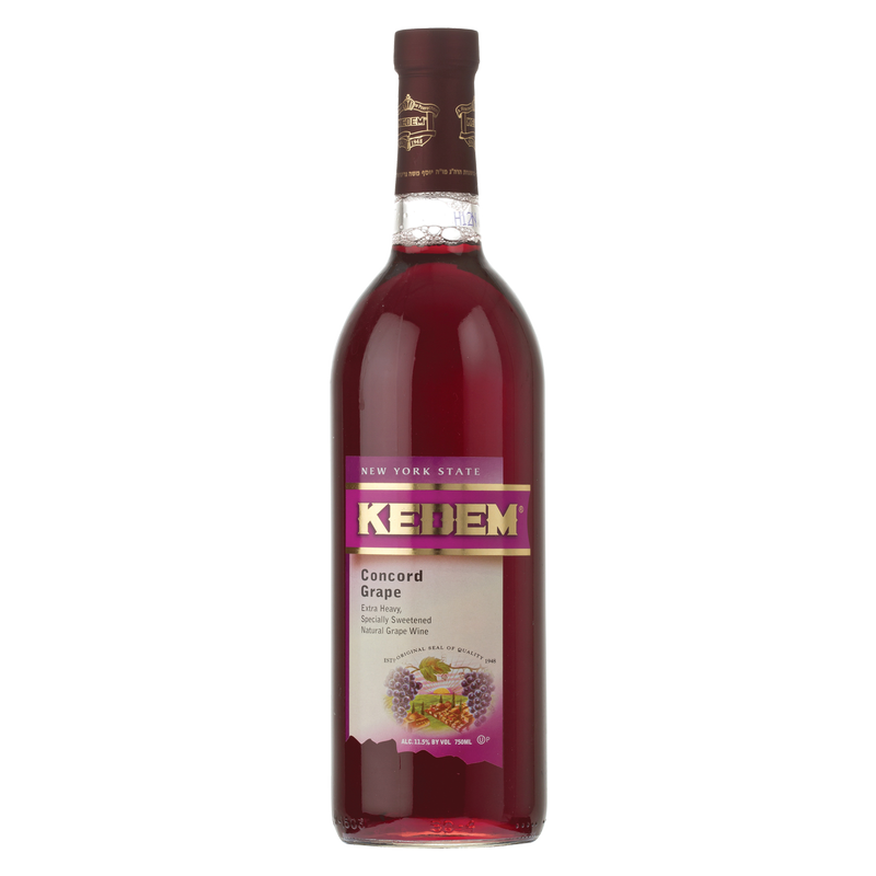 Kedem Concord Grape Kosher Wine 750ml