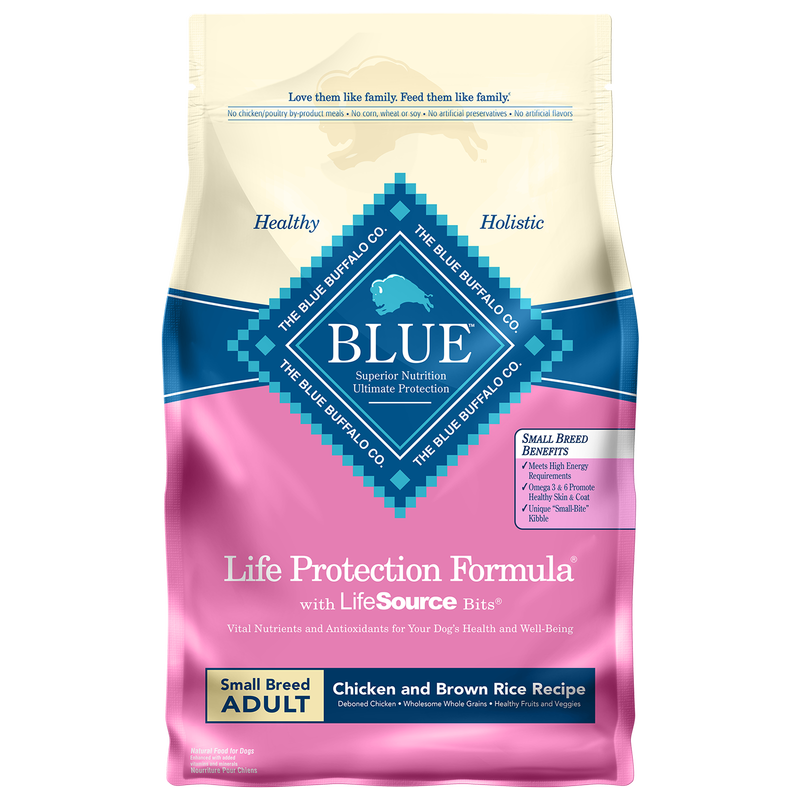 Blue Buffalo Life Protection Chicken & Brown Rice Adult Small Breed Dog Food 6lb