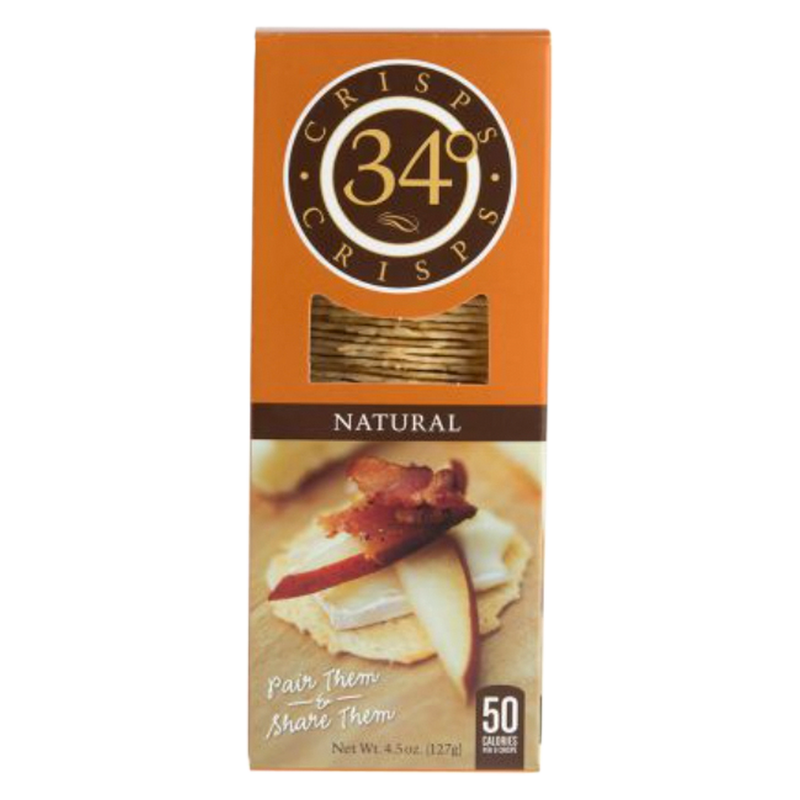 34 Degrees Natural Crackers 4.5oz