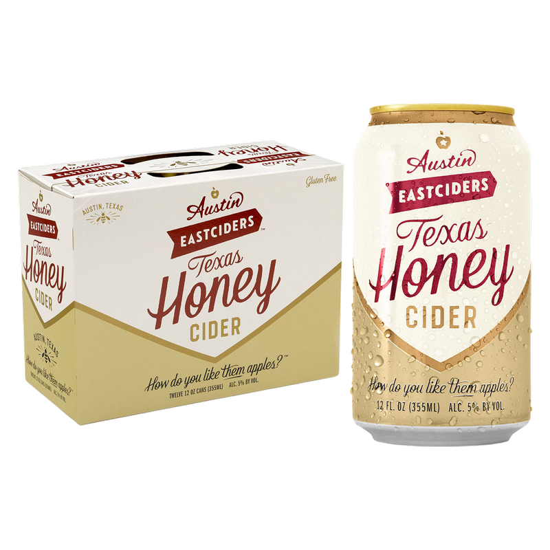 Austin Eastciders Texas Honey 12 Pack 12 oz Cans